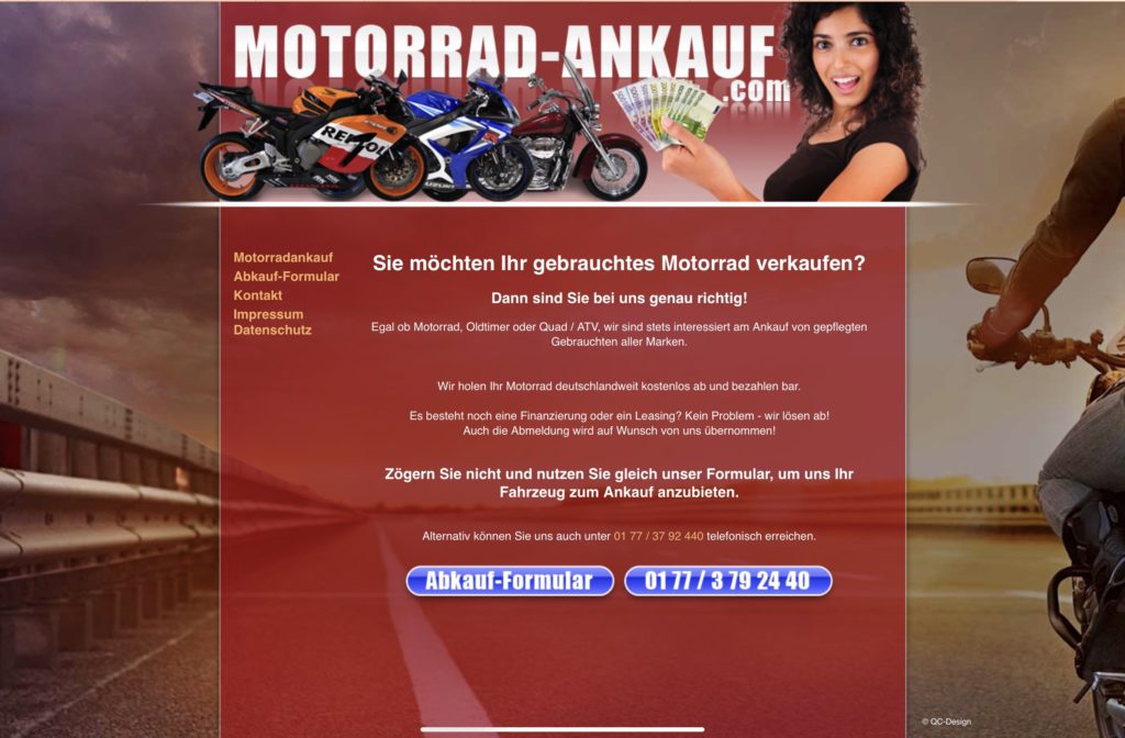 Link zu Motorrad Ankauf